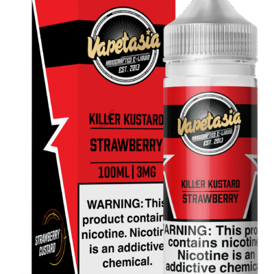 VAPETASIA 100ML KLR KSTRD SB 6MG
