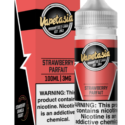 VAPETASIA 100ML STRW PARFAIT 3MG