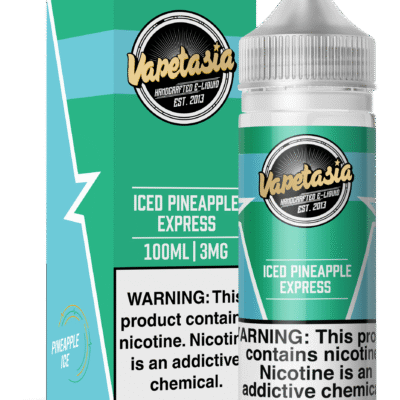 VAPETASIA 100ML ICED PINE EX 3MG