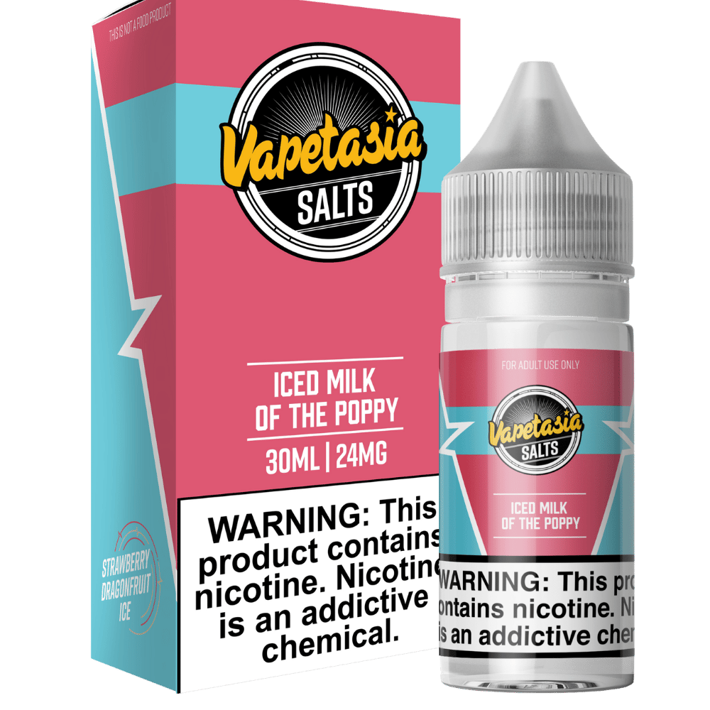 VAPETASIA 30ML ICED MLK POP 24MG