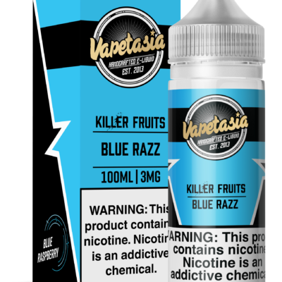 VAPETASIA 100ML BLUE RAZZ 3MG