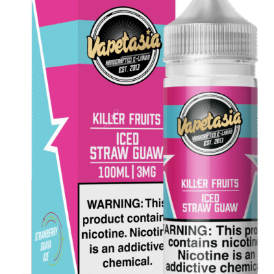 VAPETASIA 100ML ICED ST GUAW 3MG