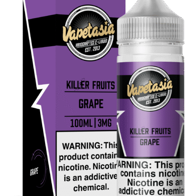 VAPETASIA 100ML GRAPE 3MG