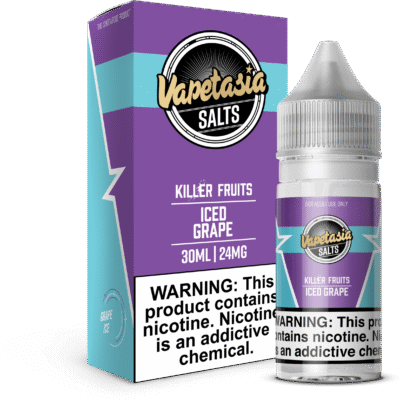VAPETASIA 30ML ICED GRAPE 48MG