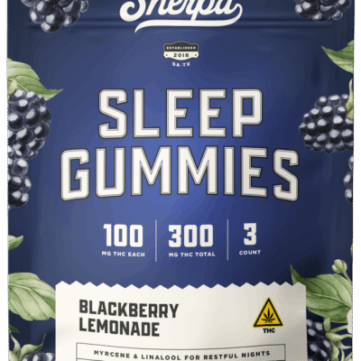 SHERPA GUMMY 100MG 3PK BLK LEMON