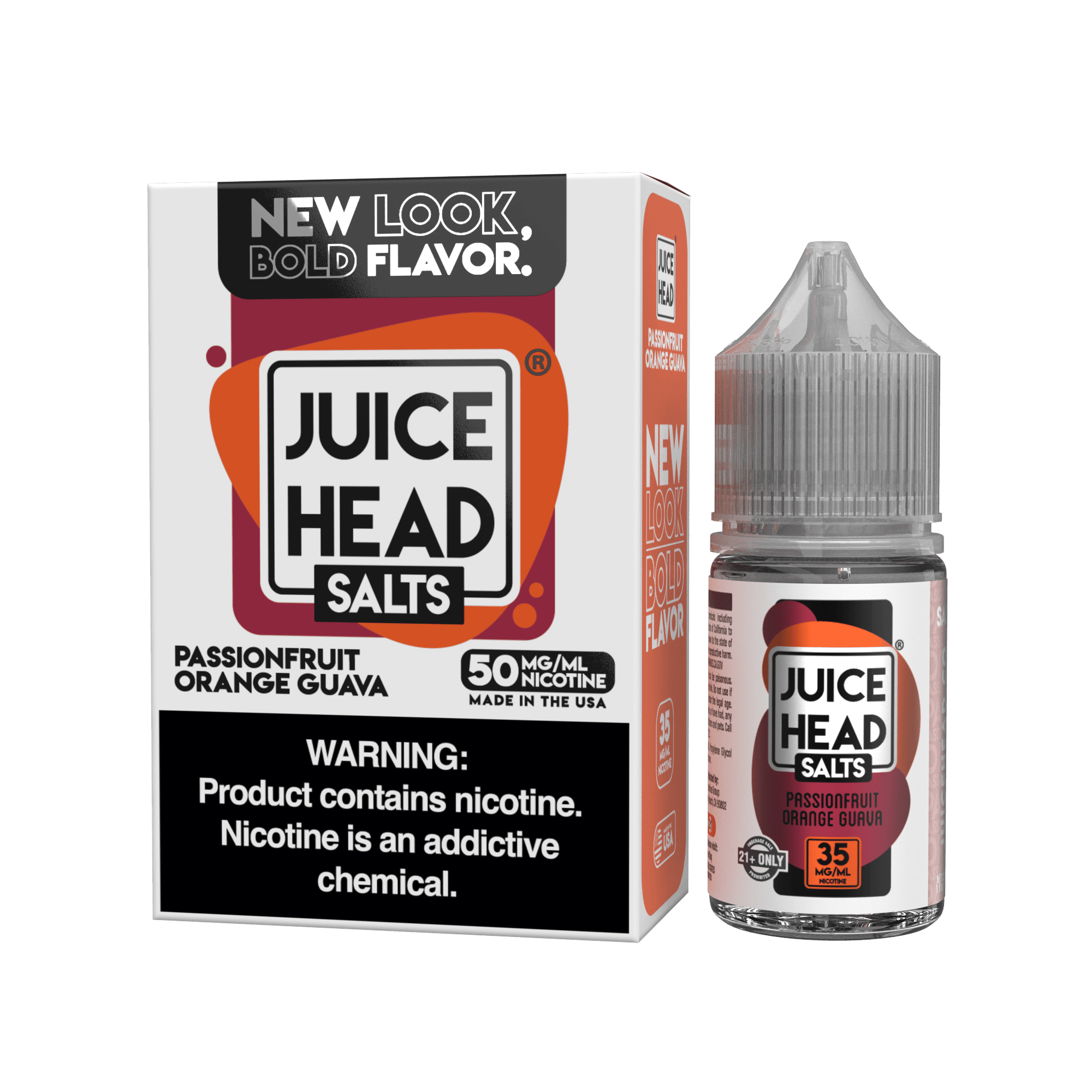 JUICE HEAD 30ML PASSIONFRUIT ORANGE GUAVA 50MG