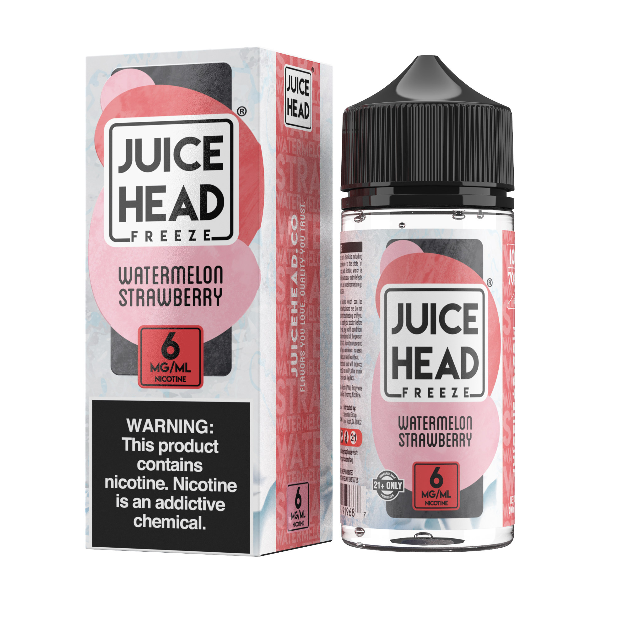 JUICE HEAD 100ML FREEZE WATERMELON STRAWBERRY 6MG