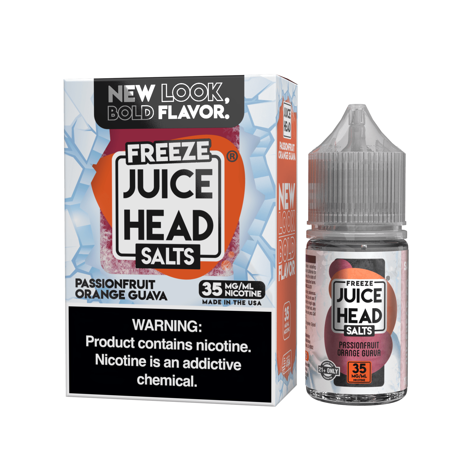 JUICE HEAD 30ML FR PASSION FRUIT ORANGE GUAVA 35MG