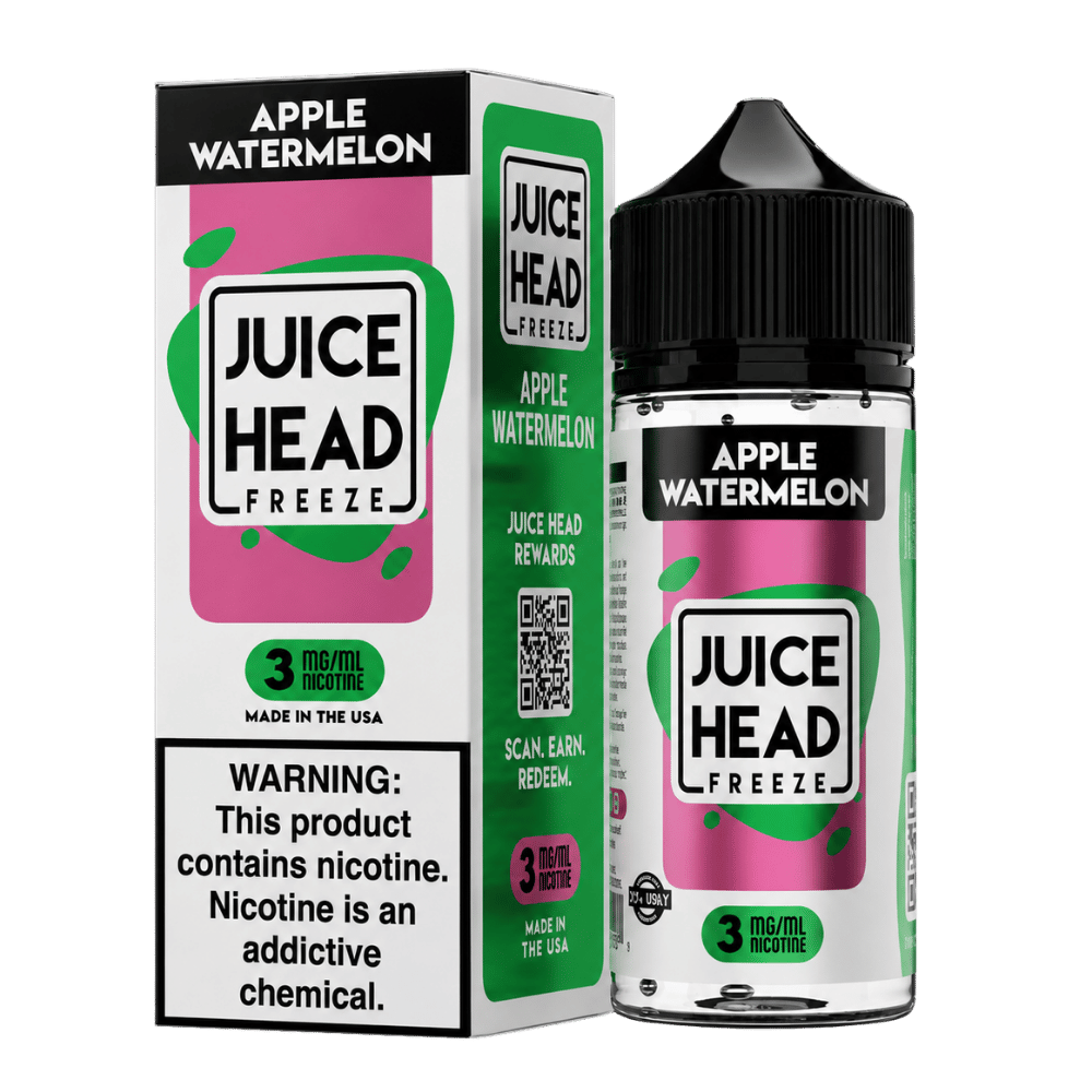 JUICE HEAD 100ML FREEZE APPLE WATERMELON 3MG