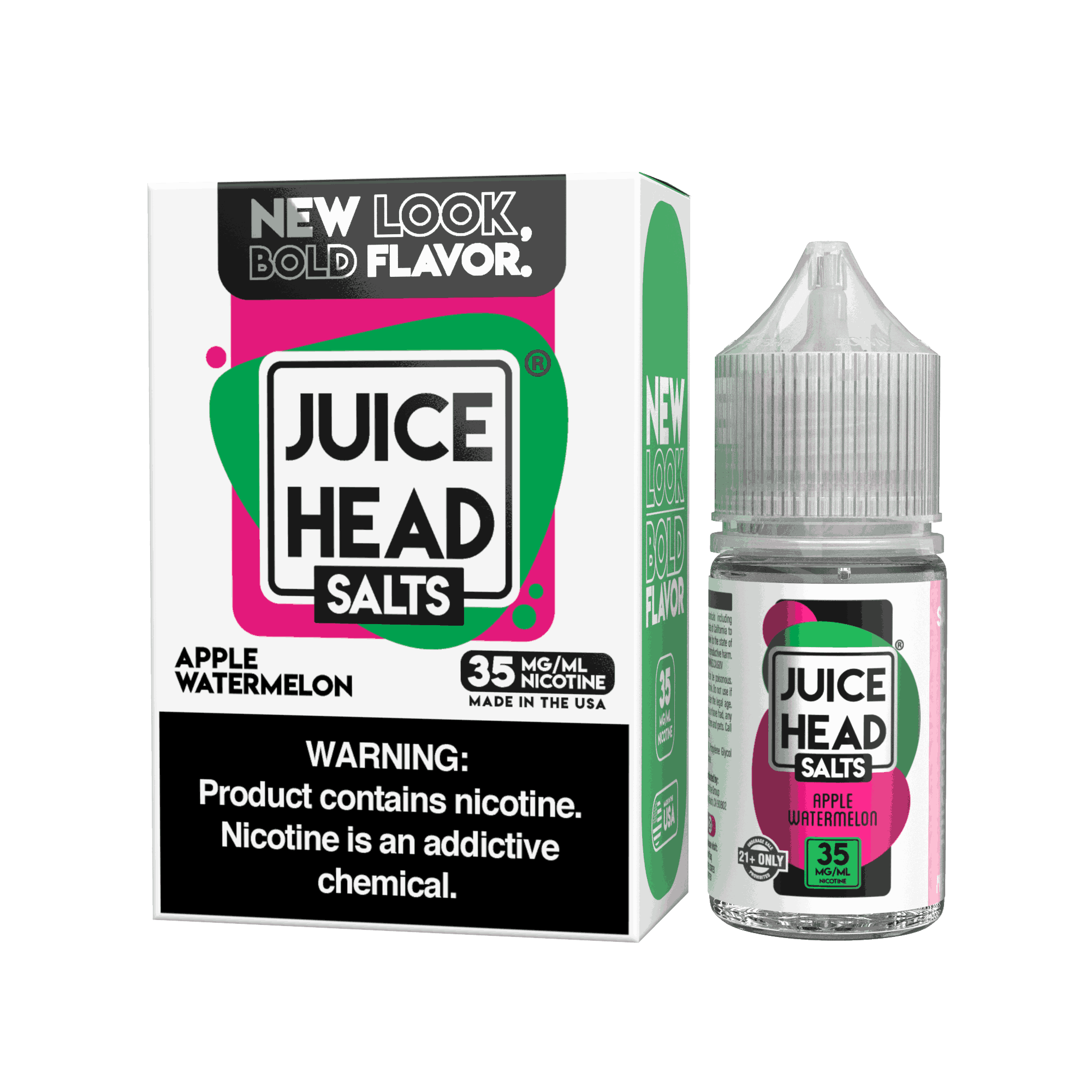 JUICE HEAD 30ML APPLE WATERMELON 35MG