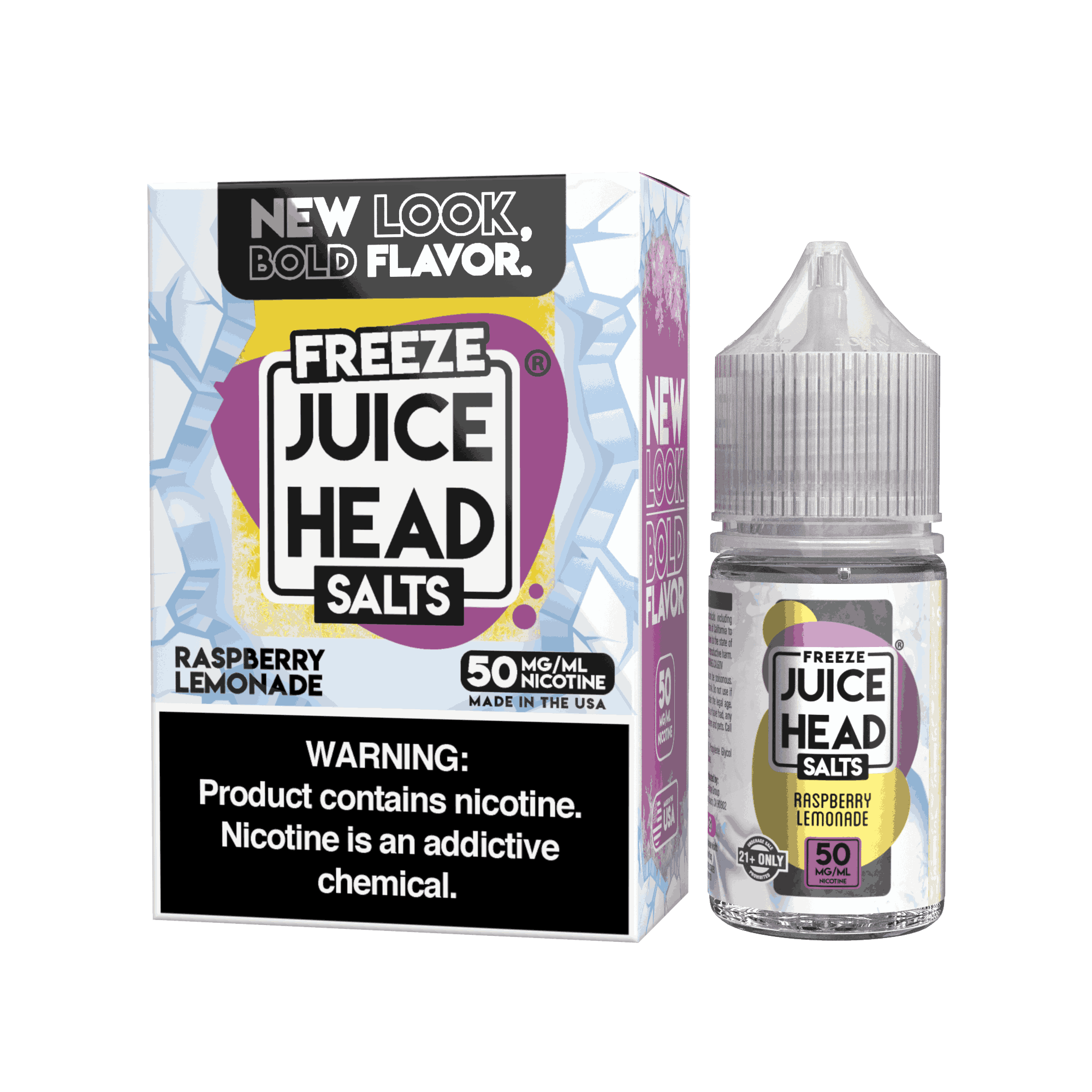 JUICE HEAD 30ML ZTN FREEZE RASPBERRY LEMONADE 50MG