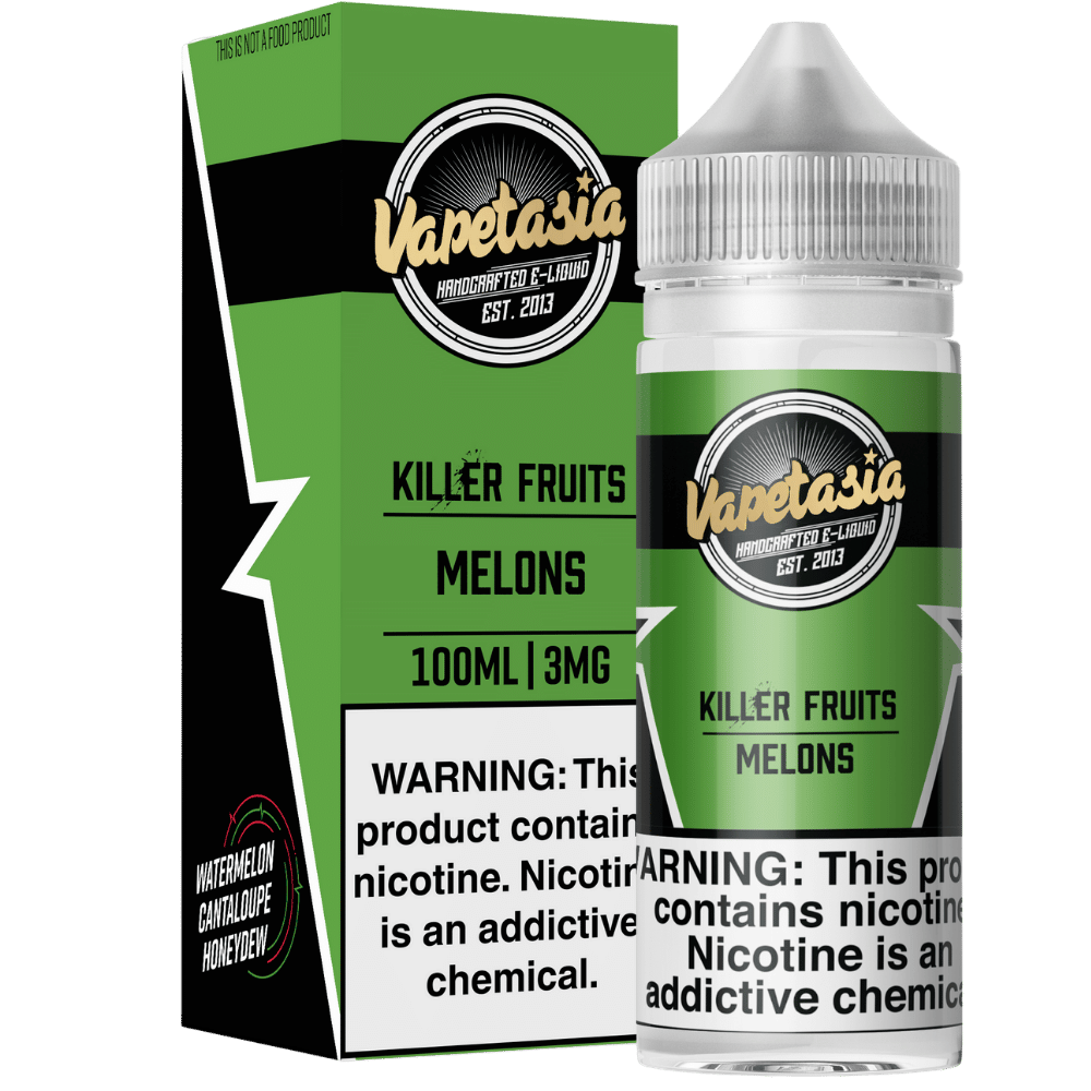 VAPETASIA 100ML MELONS 6MG