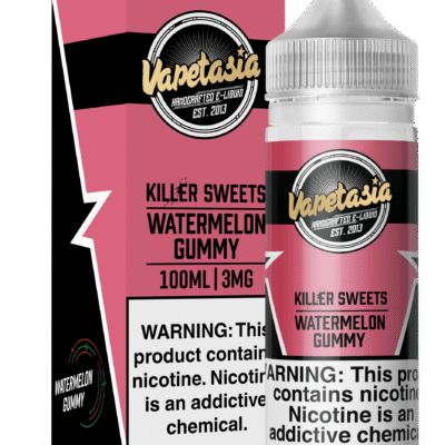 VAPETASIA 100ML WM GUMMY 3MG