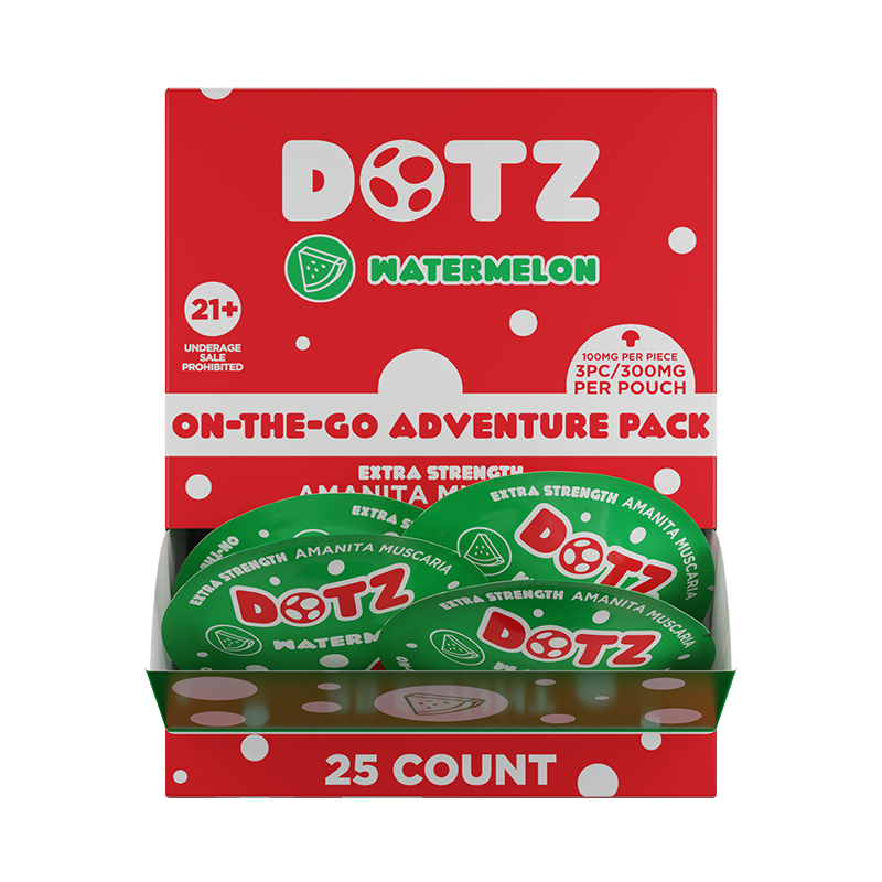 DOTZ GUMMY POUCH WATERMELON 1CT