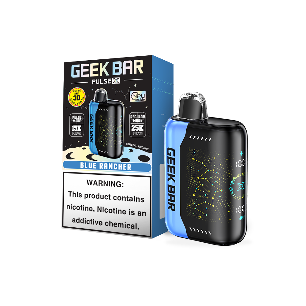 GEEK BAR PULSE X BLUE RANCH 5CT