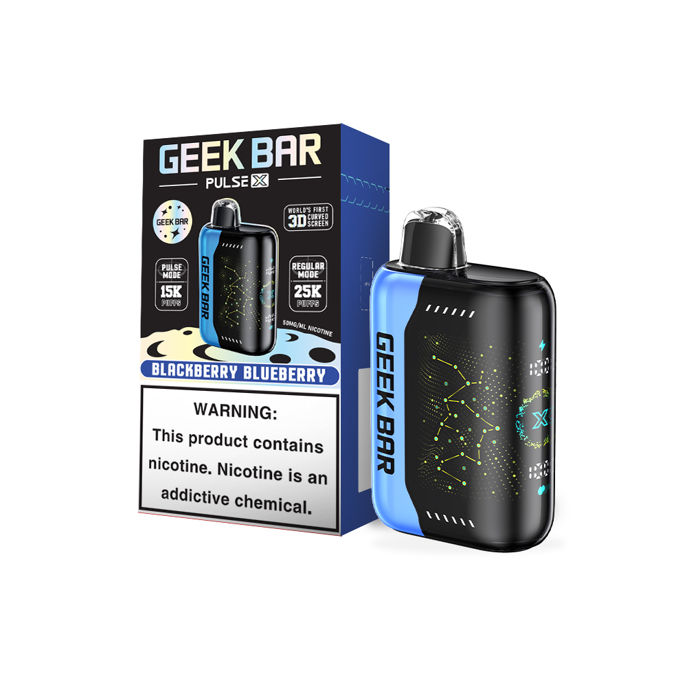 GEEK BAR PULSE X BLACK BLUE 5CT