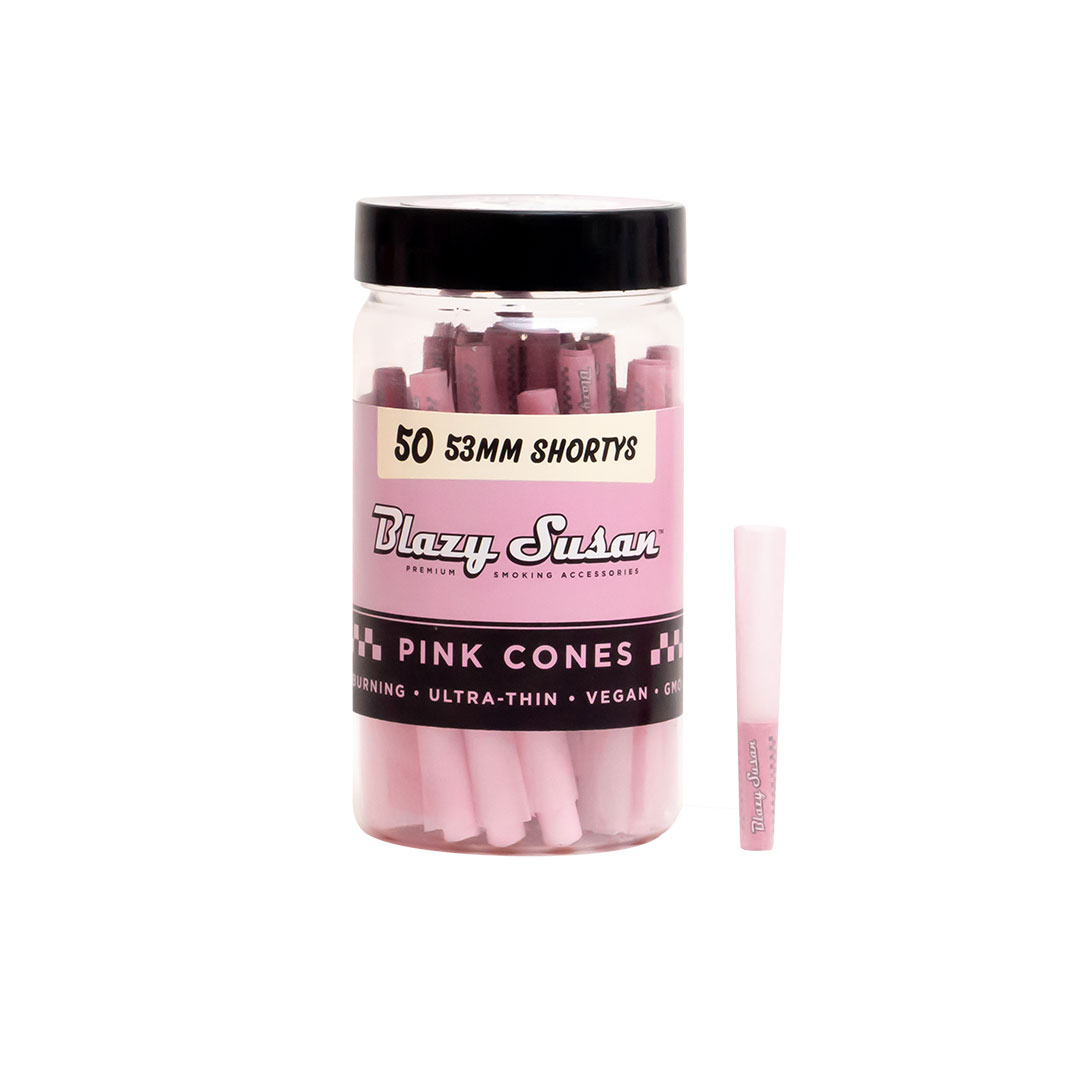 BLAZY SUSAN PINK 53MM 50CT JAR