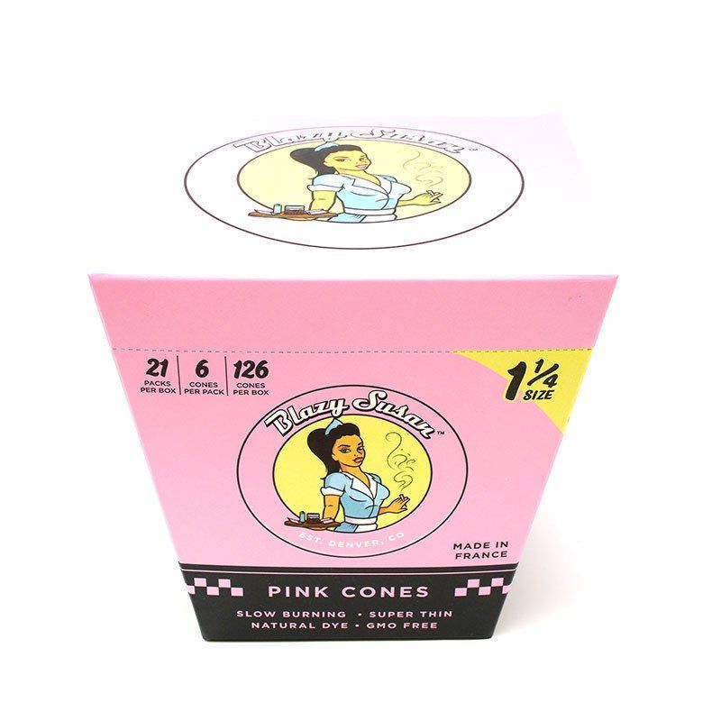 BLAZY SUSAN PINK 1.25 6PK 21CT