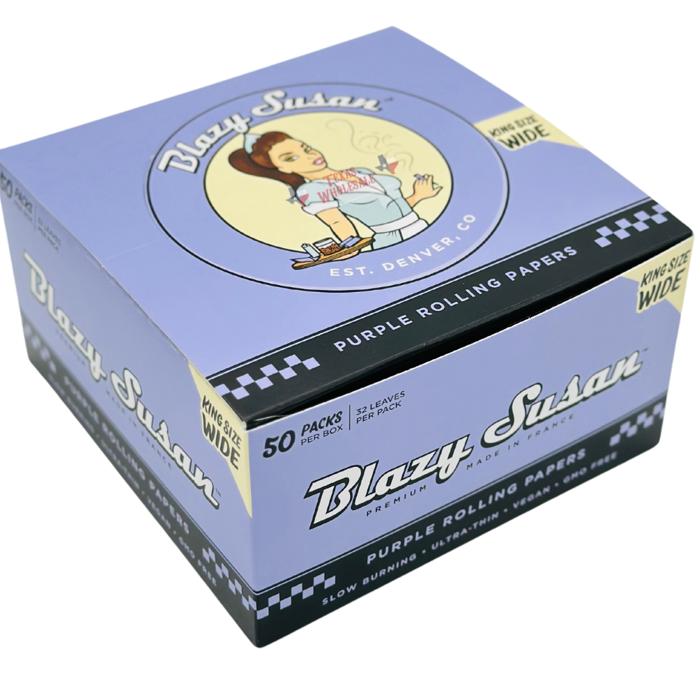 BLAZY SUSAN PURPLE WIDE KS 50CT