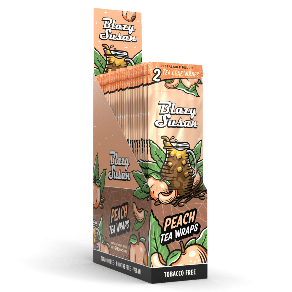 BLAZY SUSAN WRAPS PEACH 25/2PK