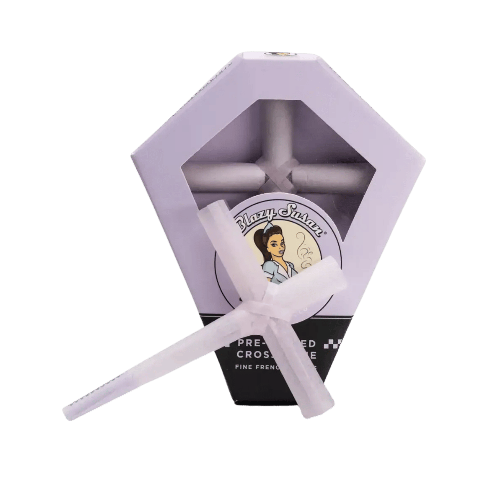 BLAZY SUSAN PURPLE CROSS CONE 8C