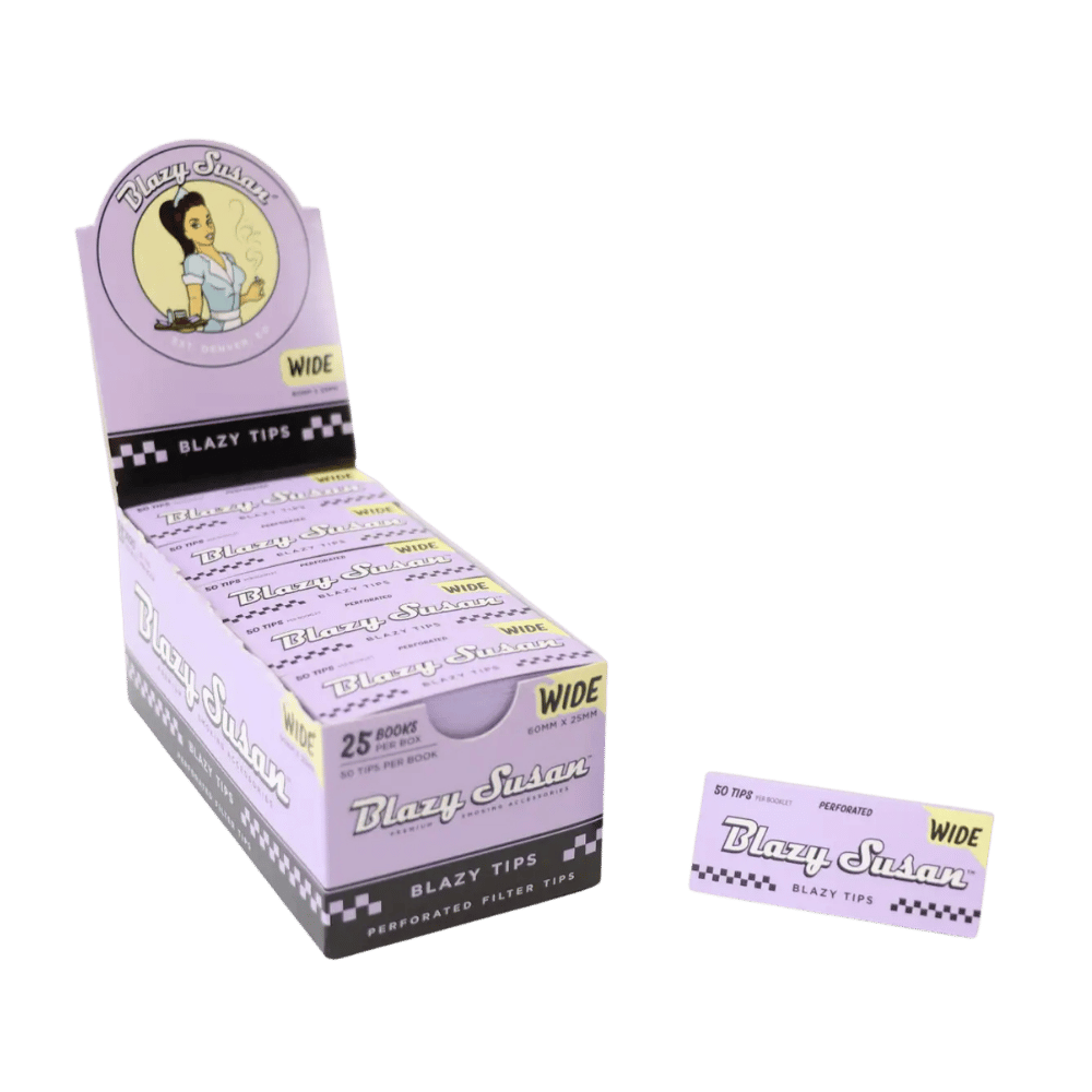 BLAZY SUSAN PURPLE TIPS WIDE 25C