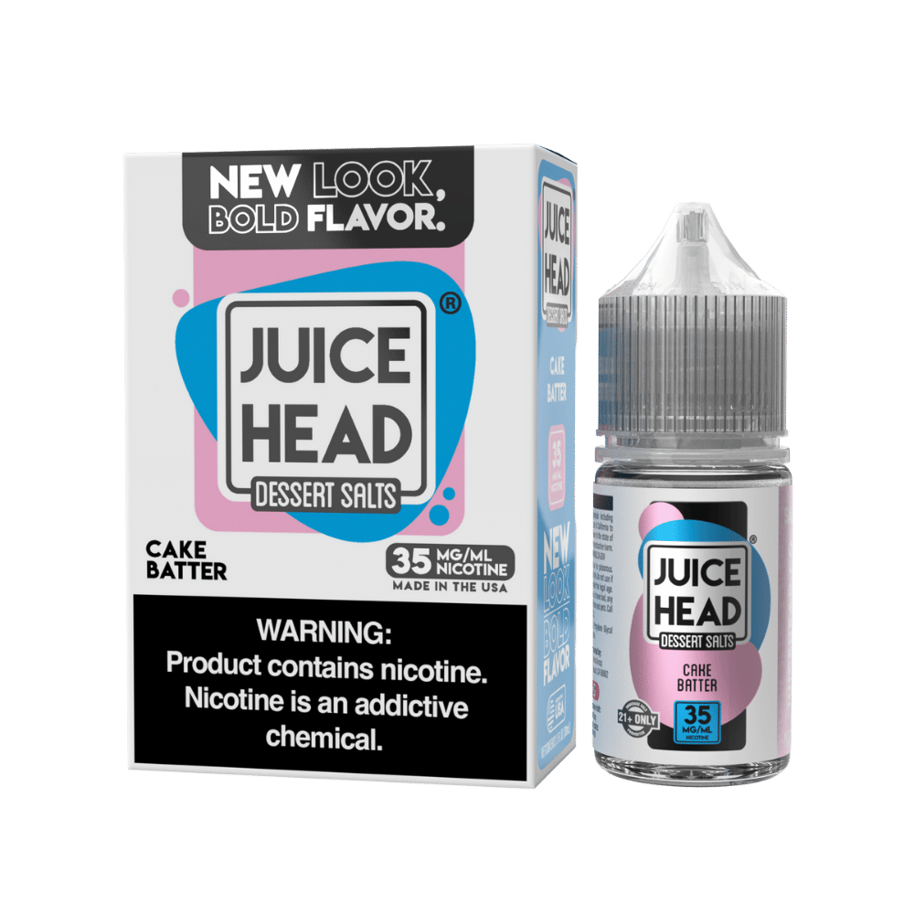 JUICE HEAD 30ML SALTS DESSERTS CAKE BATTER 35MG