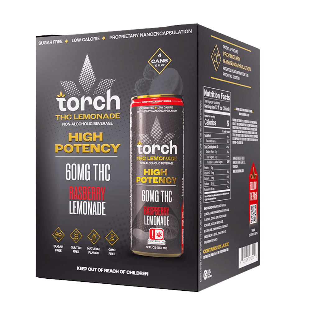 TORCH DRINK 60MG RASPBERRY 4CT