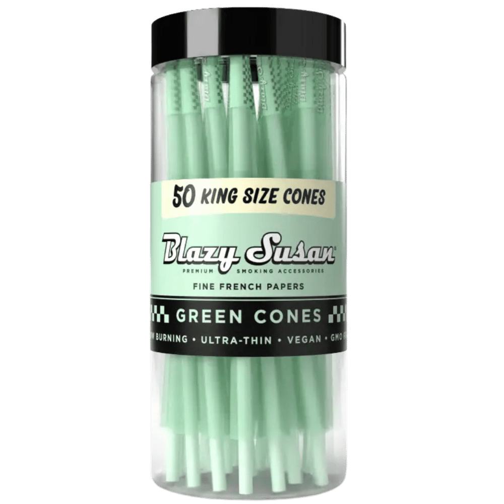 BLAZY SUSAN GREEN KS JAR 50CT