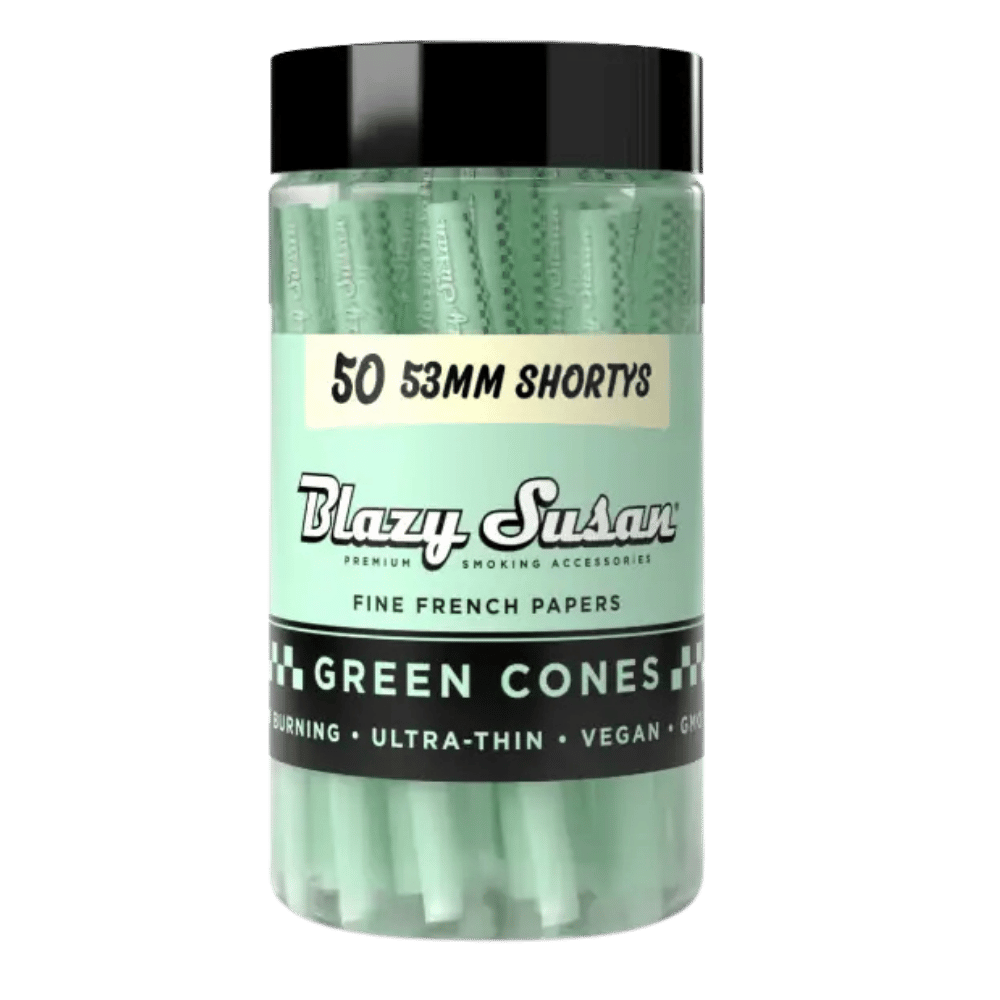 BLAZY SUSAN GREEN 53MM 50CT JAR