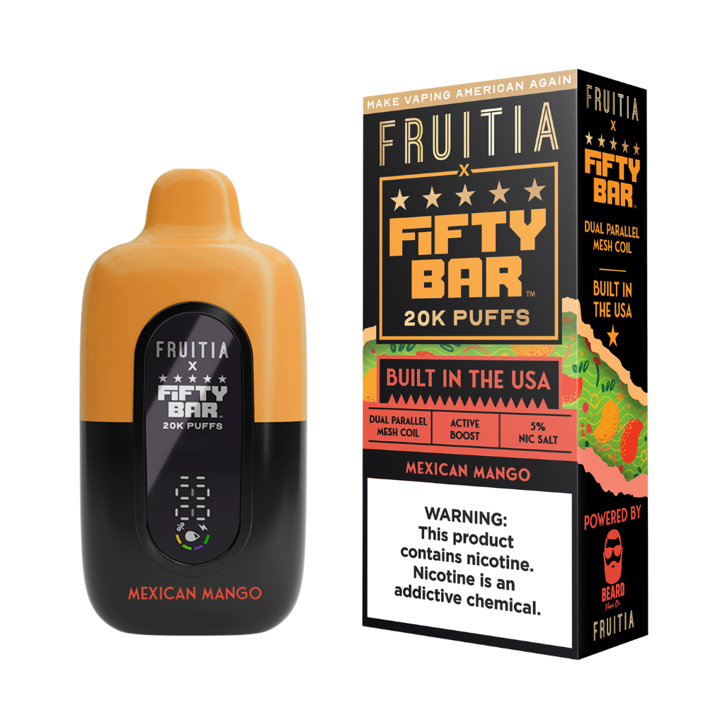 FIFTY BAR FRUI MEXICAN MANGO 5CT