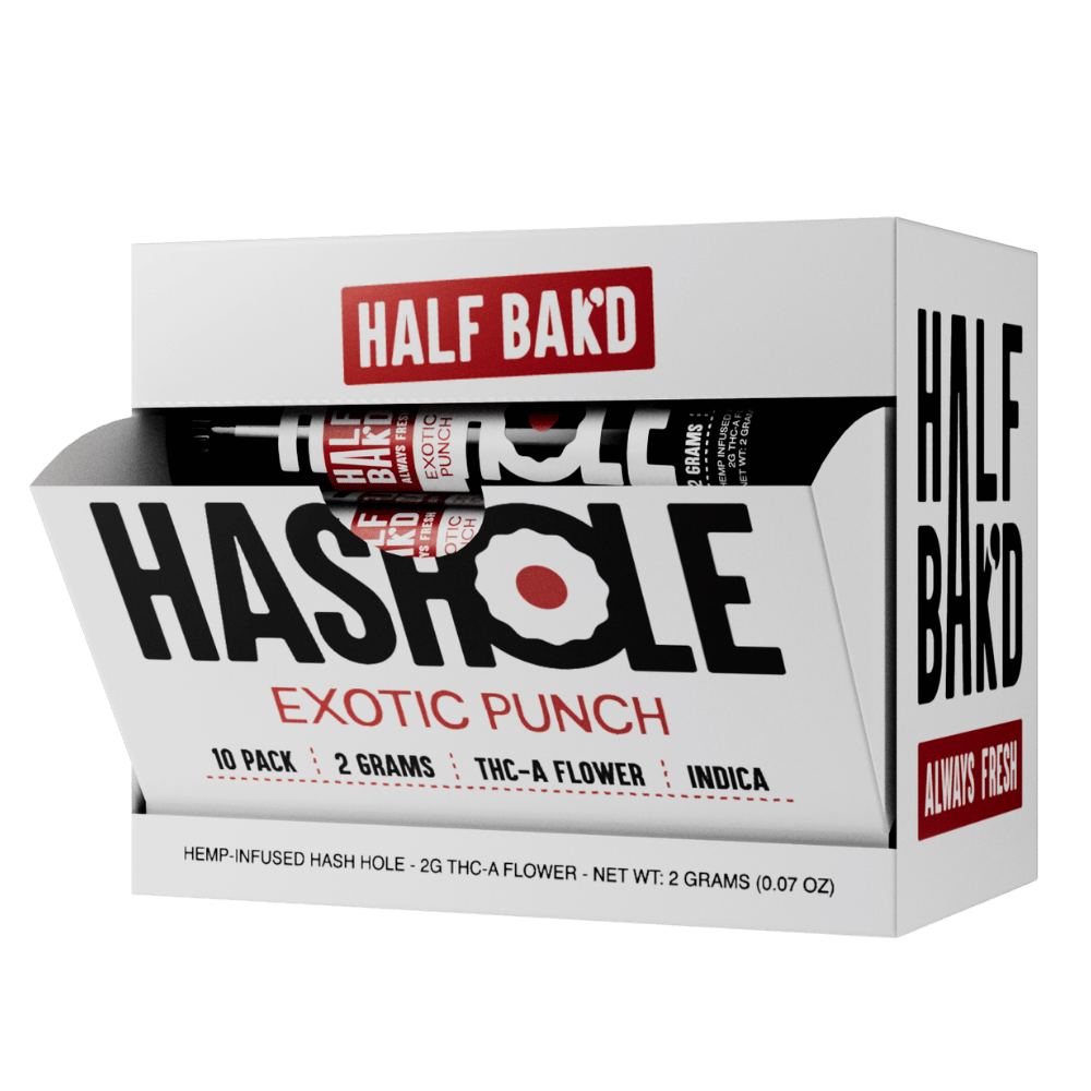 HALF BAKD HASH 2G IND E PUNCH 10