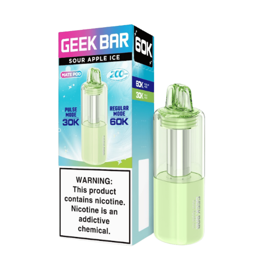 GEEK BAR MATE POD SOUR APPLE 5CT