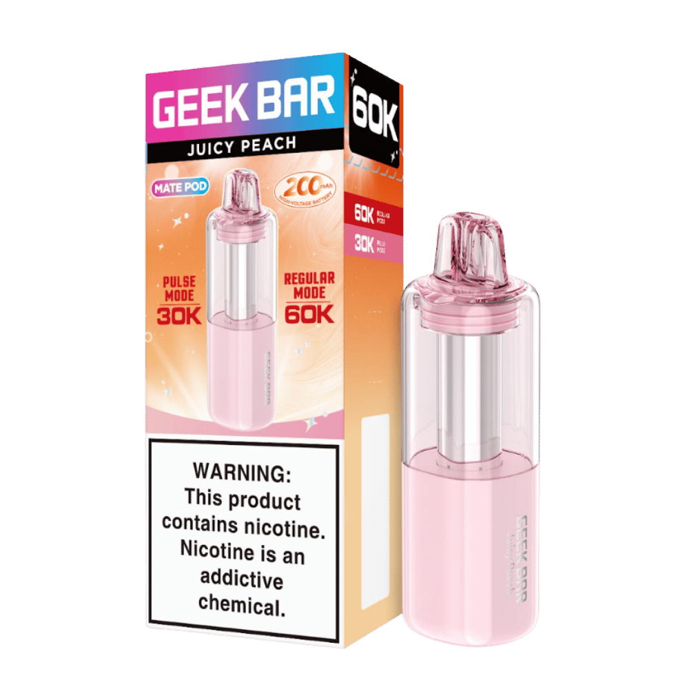 GEEK BAR MATE POD JUICY PEACH 5C