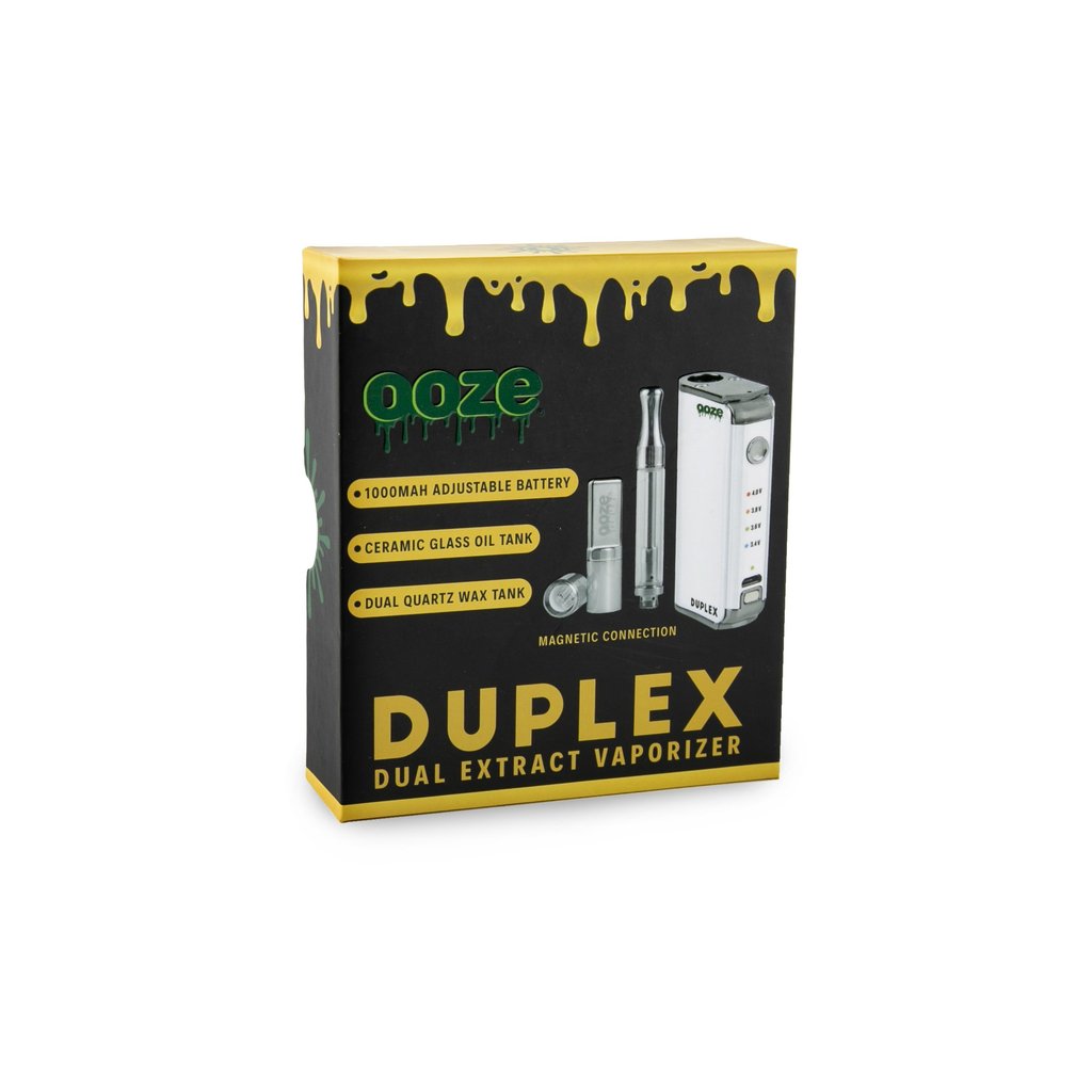 OOZE DUPLEX VAPORIZER WHITE 1CT