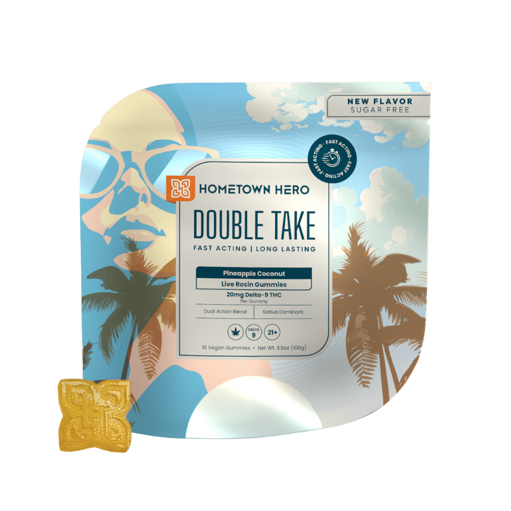 HOMETOWN GUMMY DOUBLE PINEAPPLE
