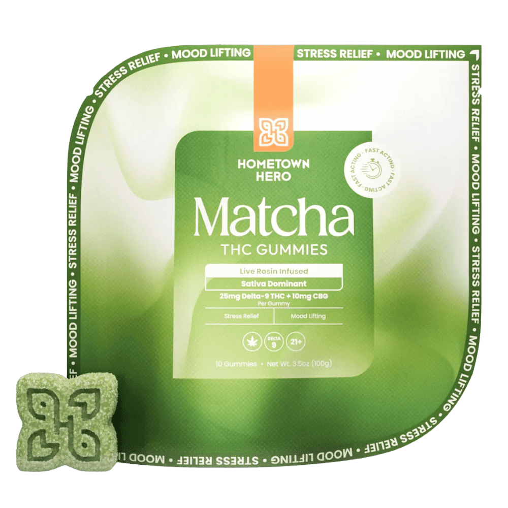 HOMETOWN GUMMY CL LR MATCHA