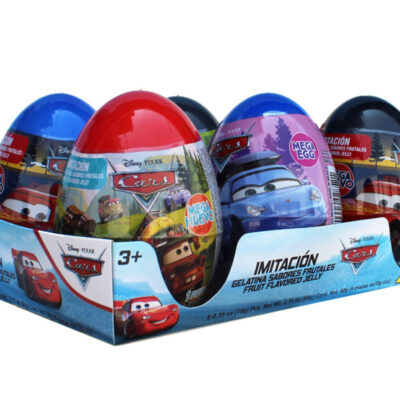 BONDY MEGA CAR'S EGGS 6CT