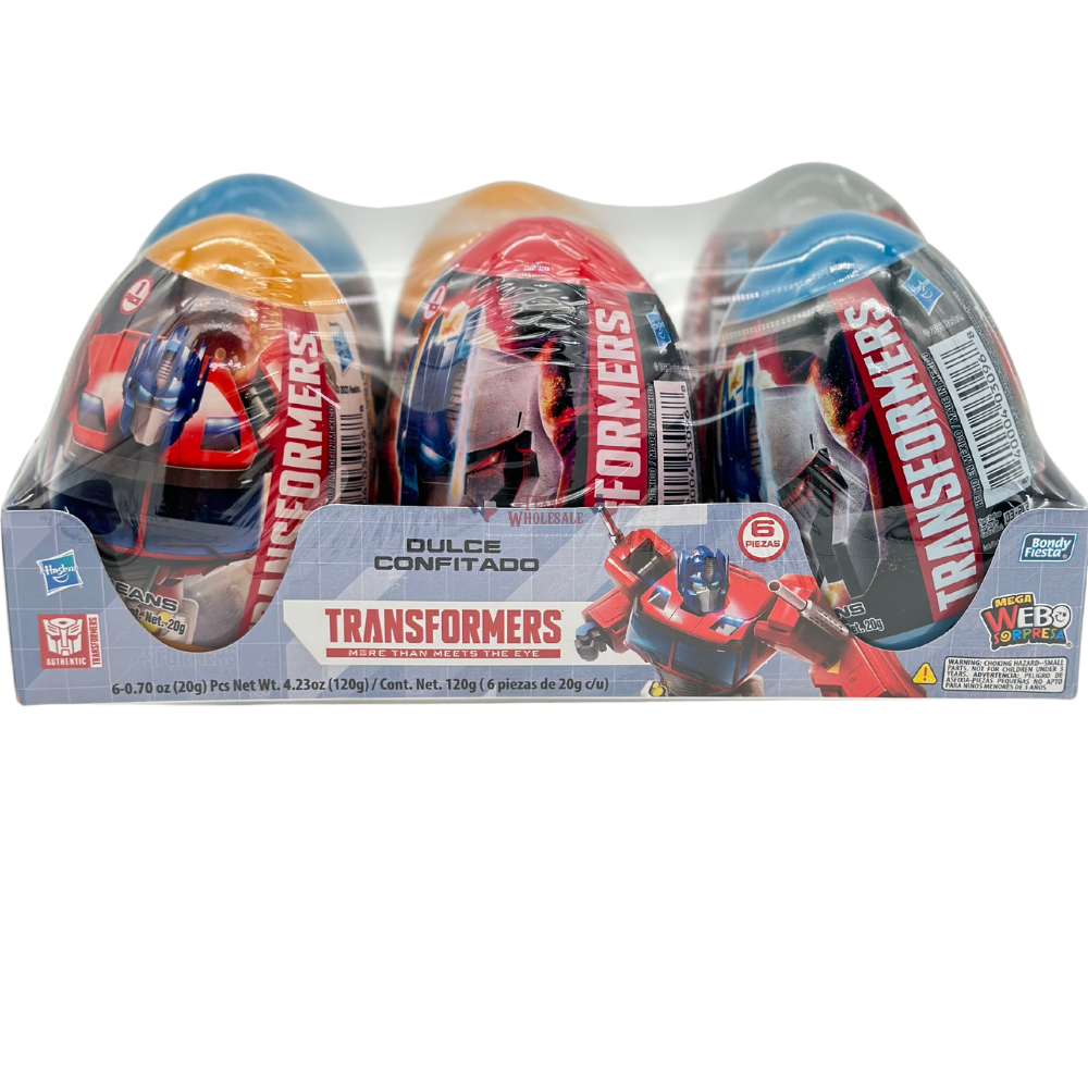 BONDY MEGA TRANSFORMERS 6CT