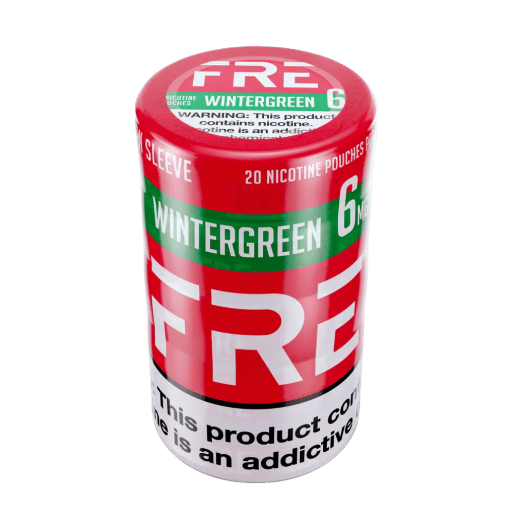 FRE POUCHES 6MG WINTERGREEN 5CT
