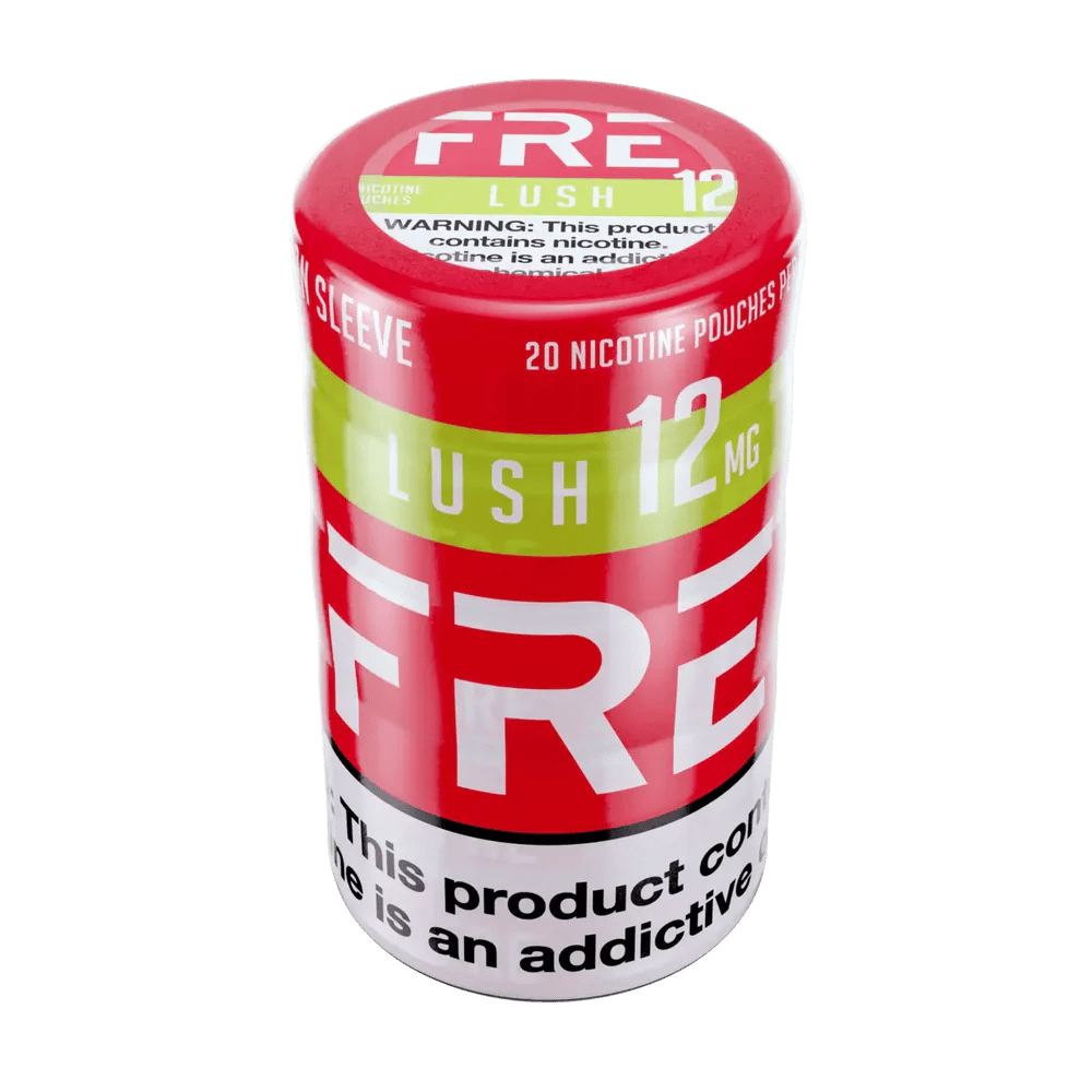 FRE POUCHES 12MG LUSH 5CT