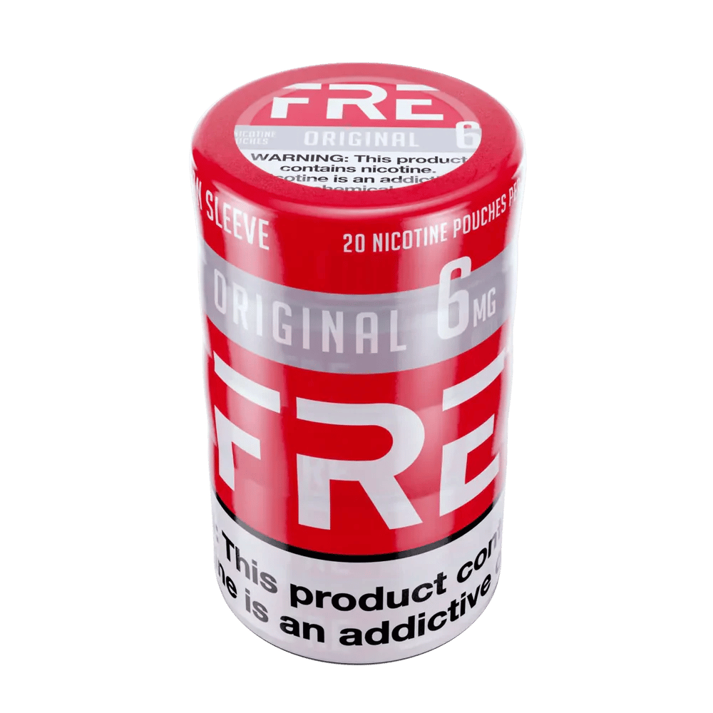 FRE POUCHES 6MG ORIGINAL 5CT