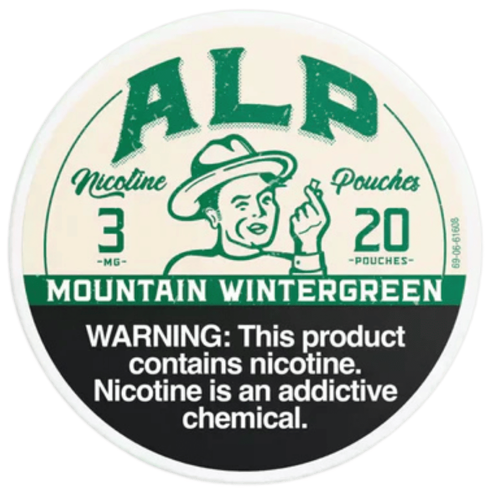 ALP POUCHES 3MG MOUNTAIN 5CT