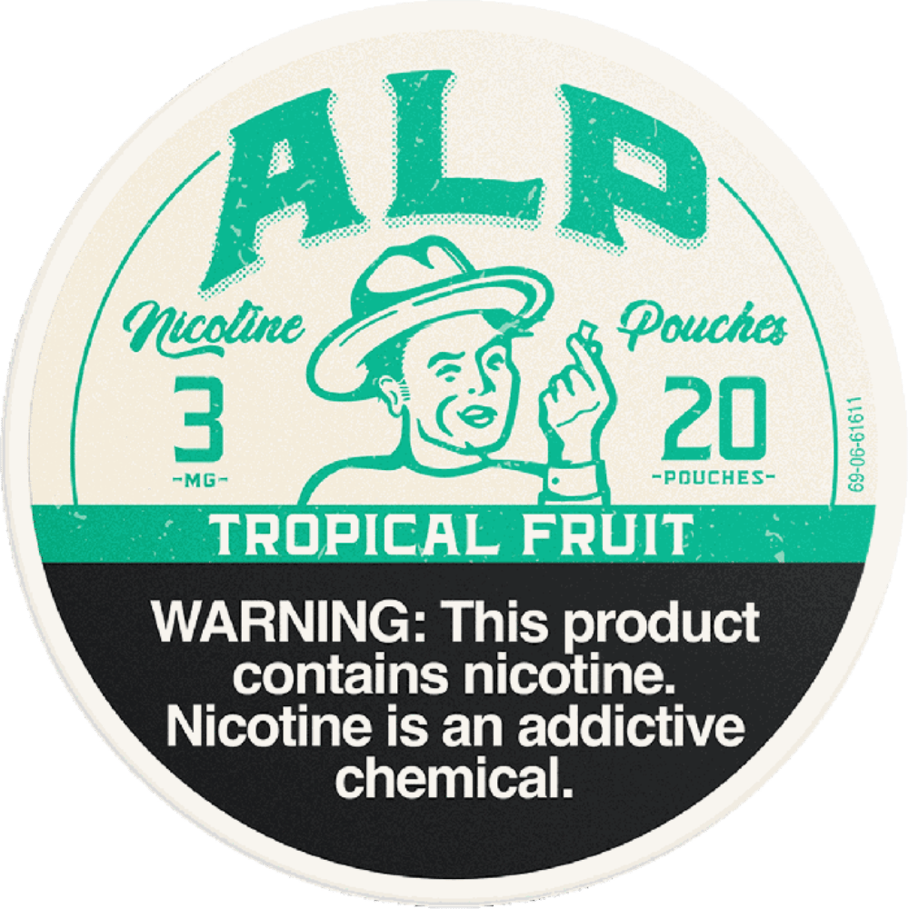 ALP POUCHES 3MG TROPICAL FRU 5CT