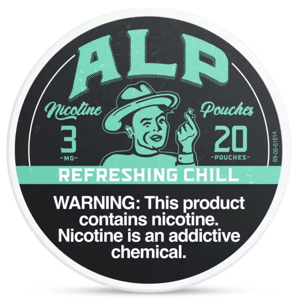 ALP POUCHES 3MG REFRESHING 5CT