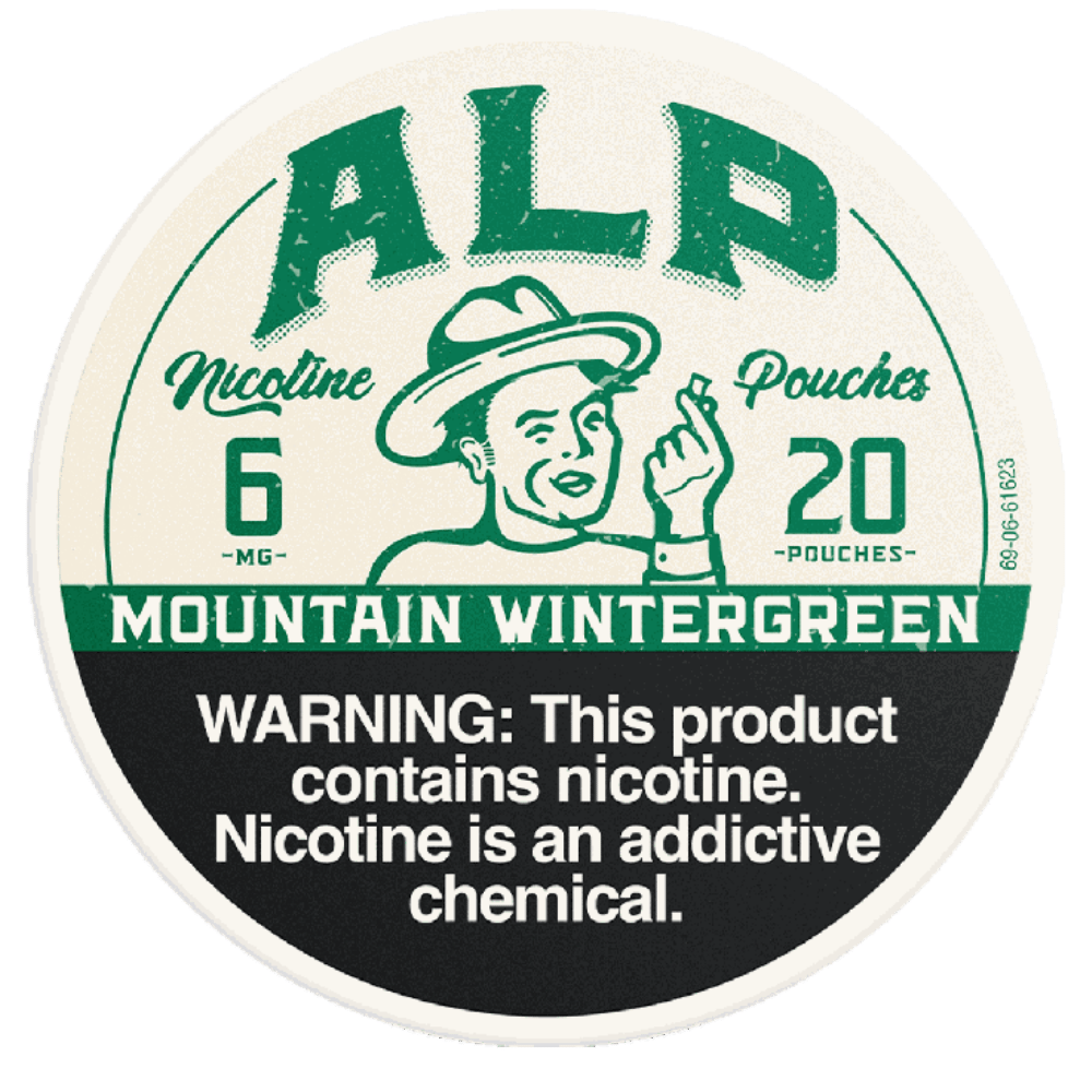 ALP POUCHES 6MG MOUNTAIN 5CT