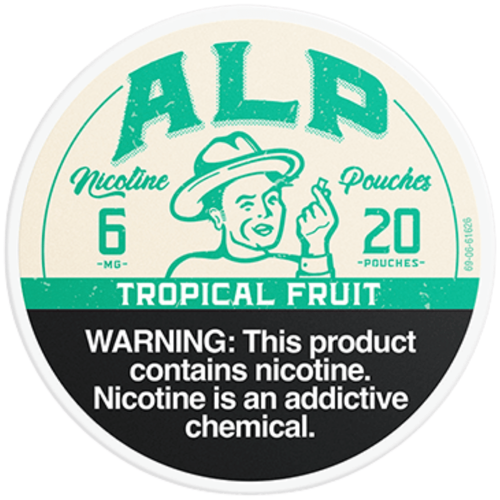 ALP POUCHES 6MG TROPICAL FRU 5CT