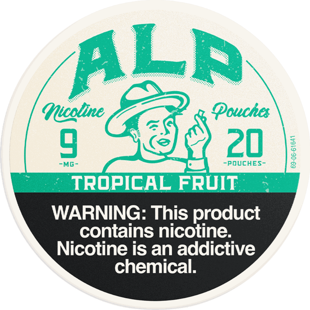 ALP POUCHES 9MG TROPICAL FRU 5CT