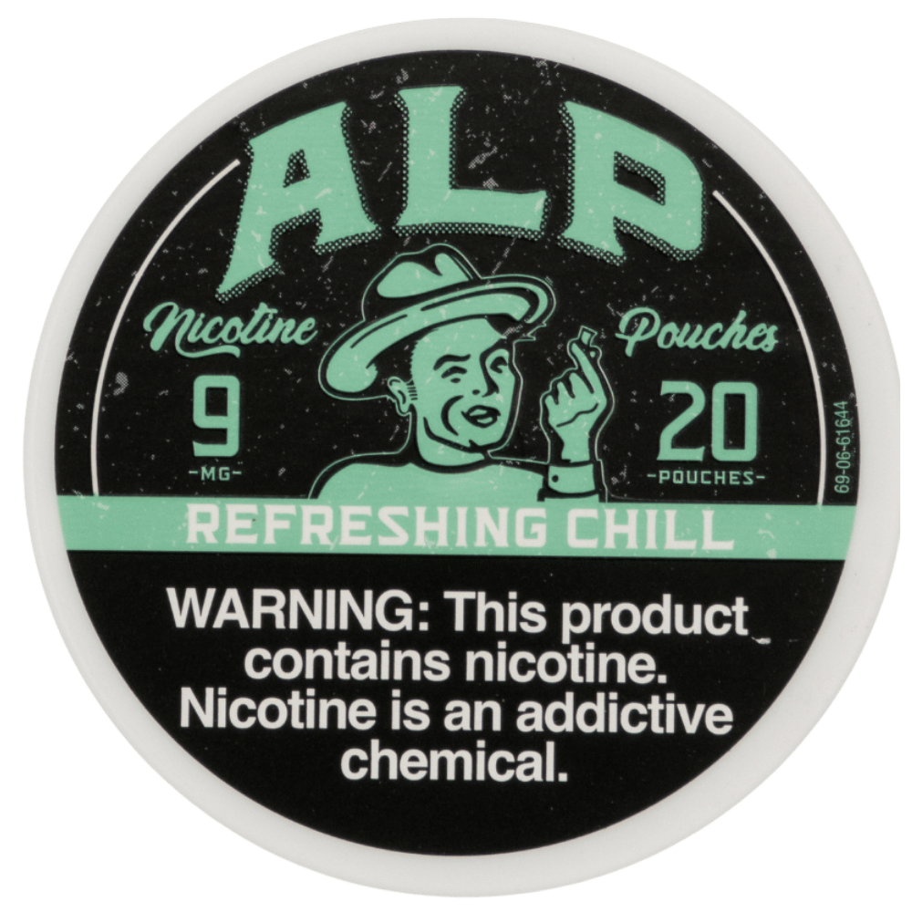 ALP POUCHES 9MG REFRESHING 5CT