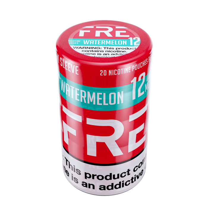 FRE POUCHES 12MG WATERMELON 5CT
